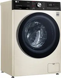 Пральна машина LG з фронтальним завантаженням F2V5HS9B, 7кг, 1200, A+++-20%, Пар, глибина 45см, Дисплей, Інвертор, Бежевий (F2V5HS9B) - мініатюра 2