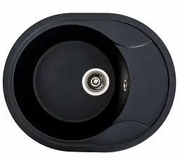 Кухонна мийка Platinum 5847 ONYX матова чорний металік (SP000038326)