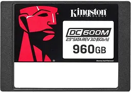 Накопичувач SSD Kingston Sata 2.5 960GB 2.5" SATA DC600M 1TB (SEDC600M/960G)