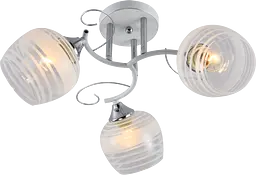Люстра декоративна V XA1250/3 White+Chrome на 3 плафони