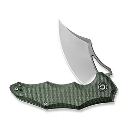 Ніж складаний кишеньковий Civivi Chiro, (7.9 см) 14C28N / Micarta темно-зелений - мініатюра 3