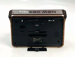 Радіоприймач акумуляторний портативний Bluetooth з пультом радіо акустика USB Retro Radio Kemai MD-510BT - мініатюра 4
