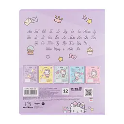 Зошит Kite Hello Kitty, 12 аркушів, лінія (HK25-234-1), в асортименті - мініатюра 6