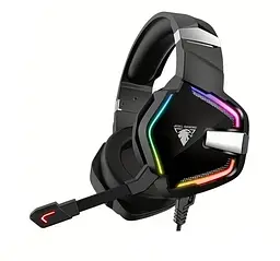 Ігрові навушники з мікрофоном Jedel GH244 RGB Balck - мініатюра 1