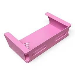 Полиця підставка Colnse настінний тримач коробка для роутера - Pink - мініатюра 5