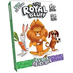 Настільна гра Danko Toys Вірю не вірю (The Royal Bluff) їстівне-неїстівне (укр.) (RBL-02-01U)