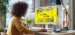 Монітор MSI 24.5" PRO MP251W-E2 D-Sub HDMI DP MM IPS 120Hz sRGB 99% AdaptiveSync білий teh0014210 - мініатюра 4