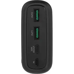 Зовнішній акумулятор Rixus RXPB38B 30000mAh 22.5W Black [154127] - мініатюра 3