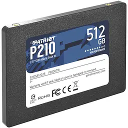 Накопичувач SSD 2.5" 512GB Patriot (P210S512G25) - мініатюра 2