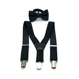 Дитячий набір підтяжки і метелик Gofin suspenders 5,5х10 см(2,5х100 см) od00046669 - мініатюра 2