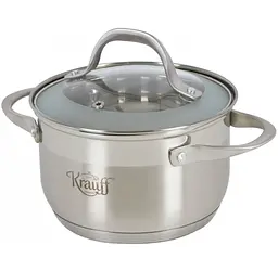 Каструля Krauff Lokka зі скляною кришкою 16 см 2.1 л (26-242-032) - мініатюра 2