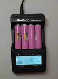 Акумулятор Samsung 18650 INR18650-35E 3500mAh Рожевий (1590308613) - мініатюра 6