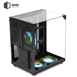 Корпус QUBE AQUARIUM ARGB Black (AQUARIUM_GBNU3) - мініатюра 12