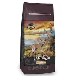 Сухий корм Landor Adult Small Breed Lamb&Rice Ландор для дорослих собак дрібних порід Ягня з рисом 15 кг