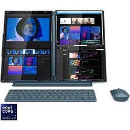 Ноутбук Lenovo Yoga Book 9 14IAH10 Ultra 9 285H la 54GHz, 2x, сенсорний, 32GB LPDDR5x, 1TB, Arc 140T, Windows 11 Pro