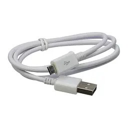 Кабель без упаковки USB to MicroUSB 1 м білий
