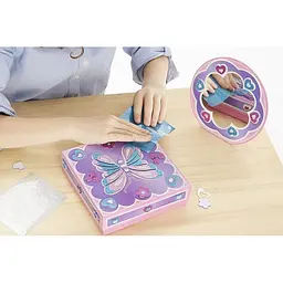 Набір для творчості Melissa & Doug Дзеркало і скринька з блискучими наліпками (MD9517) - мініатюра 6