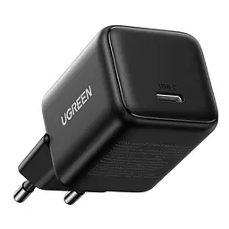 Мережевий зарядний пристрій UGREEN X513 30W USB-C GaN Fast Charger EU Чорний
