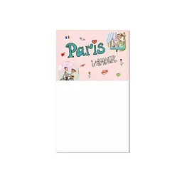 Блокнот на магніті "Paris Париж" Bambi Kt30072105, 30 аркушів