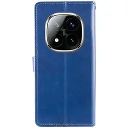 Шкіряний чохол-книжка GETMAN Gallant (PU) для Xiaomi Redmi Note 15 Pro 5G Синій - мініатюра 6
