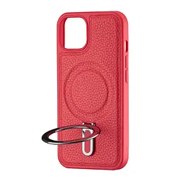 Чохол Jinduka Leather Ringo iPhone 13 Red - мініатюра 4
