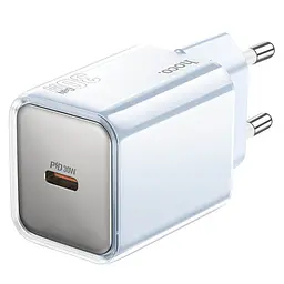 МЗП Hoco N47 Glorious PD30W (1USB-C) Blue - мініатюра 4