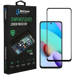Скло захисне BeCover Xiaomi Redmi 10 2022 / 10 Prime 2022 Black (708151)