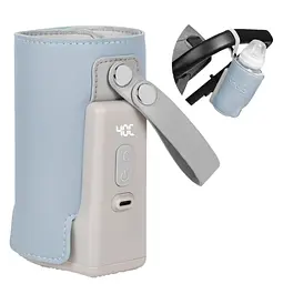 Підігрівач пляшечок Lionelo Thermup Go Plus Blue Sky Портативний блакитний (LOC-THERMUP GO PLUS BLUE SKY) - мініатюра 3