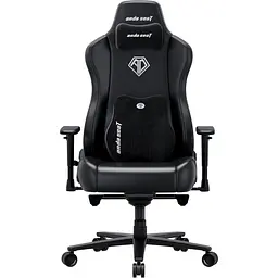Крісло ігрове Anda Seat Novis Plus  XL Black PVC (AD23YC-XL-01-B-PV-B04) - мініатюра 2