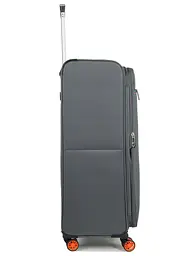 Валіза Великий 78х47х30 тканинний Airtex 825 на 4 колесах Сірий - мініатюра 4