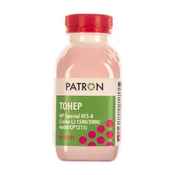 Тонер HP CLJ 1500/3000/4600/CP1215) MAGENTA 50г Patron (HCS-A-M-050)