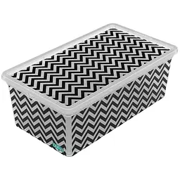 Коробка Qutu Light Box Zig Zag, 5 л (LIGHT BOX с/к ZIG ZAG 5л.)