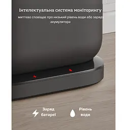 Фонтан для кота Petrust TK-WF011 2,5 л, з акумулятором 5200mAh і датчиком руху, Чорний - мініатюра 6