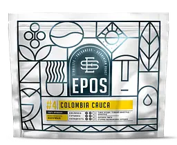 Кава в зернах EPOS COLOMBIA CAUCA (FILTER) свіжообсмажена 100% арабіка 200 г