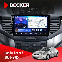 Штатна магнітола Honda Accord 8 2008-2015 Decker D9-006 4x64, 4G Decker (НФ-00003564)
