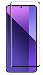 Захисне скло DK для Xiaomi Redmi Note 13 Pro+ 3D Full Glue 017731 black - мініатюра 2