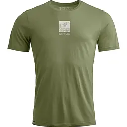 Футболка Ortovox 120 Cool Tec Abstract TS M XL Оливкова (1054-025.001.1240)