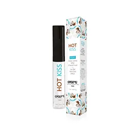 Стимулювальний блиск для губ EXSENS Coconut Hot Kiss, 7 мл (кокос) - мініатюра 4