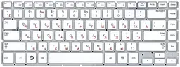 Клавіатура для ноутбука Samsung (Q470) White, (No Frame)