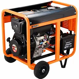 Генератор дизельний Black 230/400V 10HP 6500W (13618) [160477] - мініатюра 6