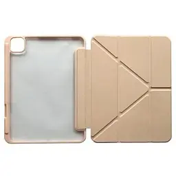 Чохол Smart Case Clear+stylus для Apple iPad Air 13 2024/2025 рожевий