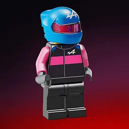 Конструктор LEGO Speed Champions Автомобіль для перегонів BWT Alpine F1 Team A524, 258 деталей (77248) - мініатюра 8