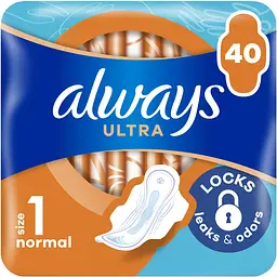 Гігієнічні прокладки Always Ultra Normal (Розмір 1) 40 шт.