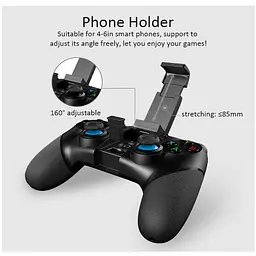 Геймпад джойстик для смартфона iPega PG9156 Batman 3x1 Bluetooth, 2.4G PC/Android/iOS Black - мініатюра 7