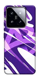 Чохол Demsky Purple Abstract для Xiaomi 14 Pro