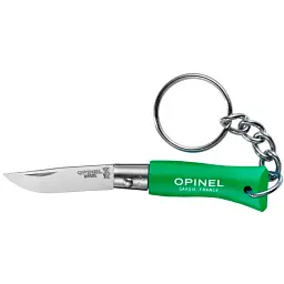 Ніж Opinel Keychain №2 VRI Inox. Колір - зелений