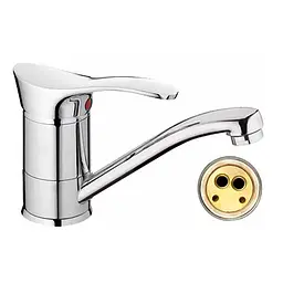 Змішувач для кухні HAIBA ERIS 004-15 CM (HB0099) - мініатюра 3