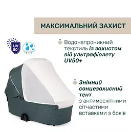 Коляска 2 в 1 Chicco Bellagio 2 зелена (87183.33.01) - мініатюра 7