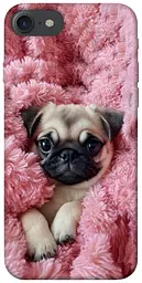TPU чохол Demsky Мопс у ніжностях для Apple iPhone 7 / 8 (4.7")