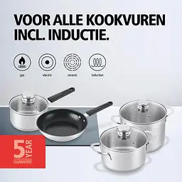 Набір кухонного посуду Brabantia Enjoyment 7 предметів (30004793) - мініатюра 6
